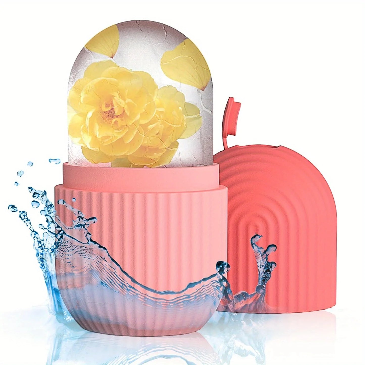 Silicone Ice Cube Trays Beauty Ice Ball Face Massager