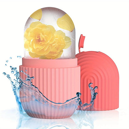 Silicone Ice Cube Trays Beauty Ice Ball Face Massager