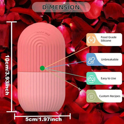 Silicone Ice Cube Trays Beauty Ice Ball Face Massager