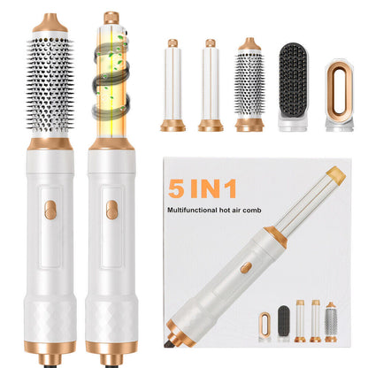5 IN 1 Pro Air Wrap Blow Hair Styler Curler Straightener